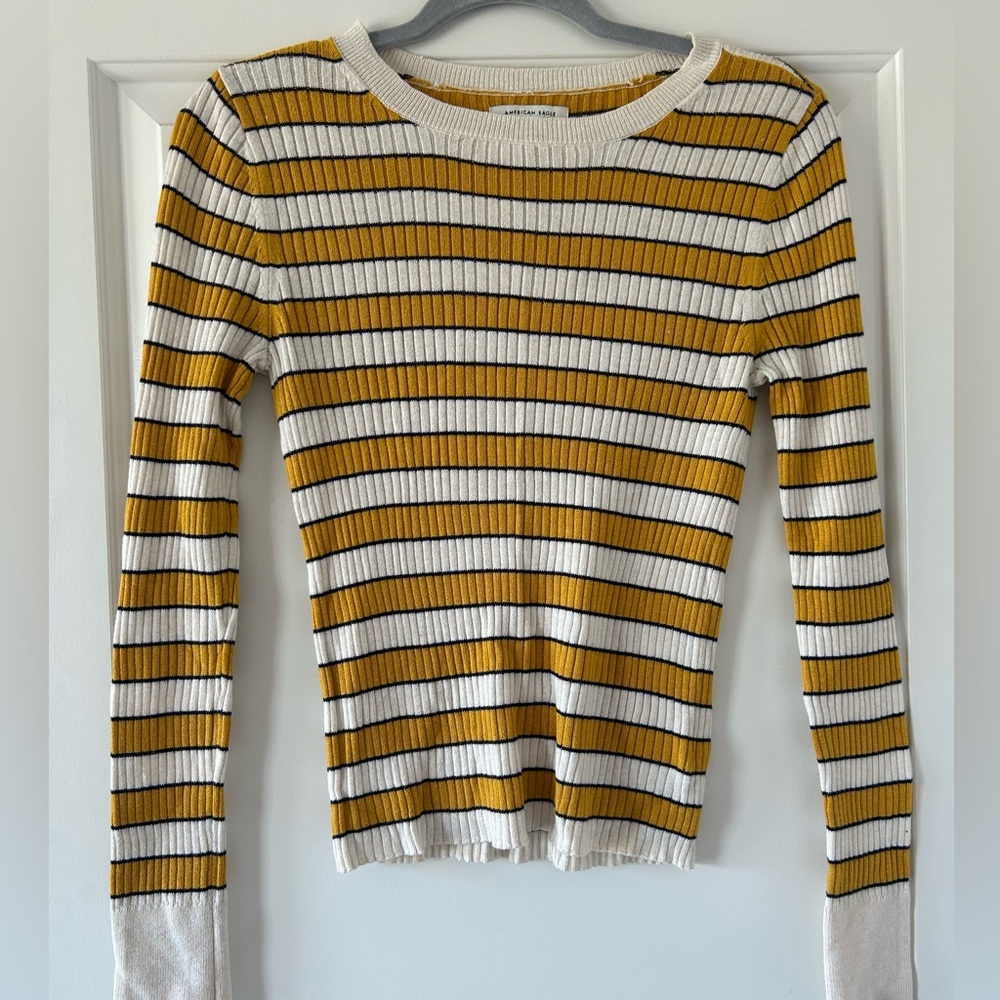 American Eagle Striped Sweater